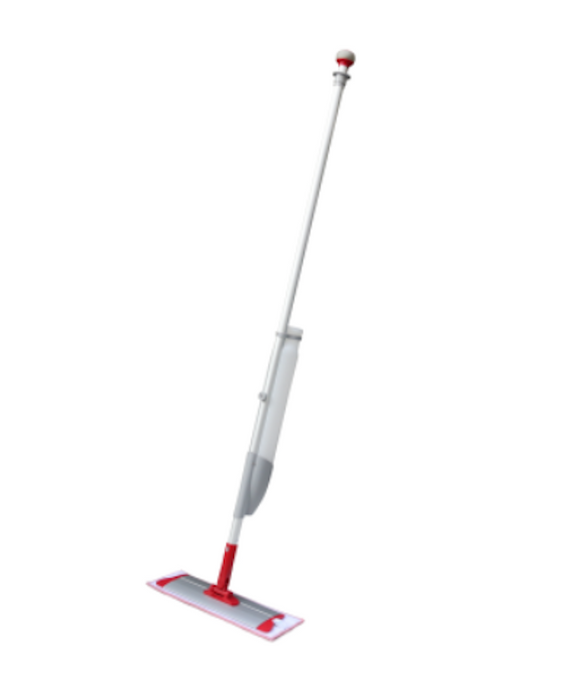 SME 100 – Flat mop with inbuilt spray feature, BLUE/GREEN/YELLOW/RED